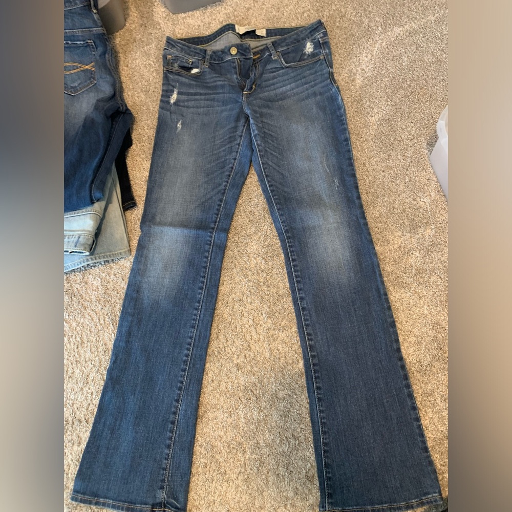 Like new ABERCROMBIE & FITCH boot cut jeans